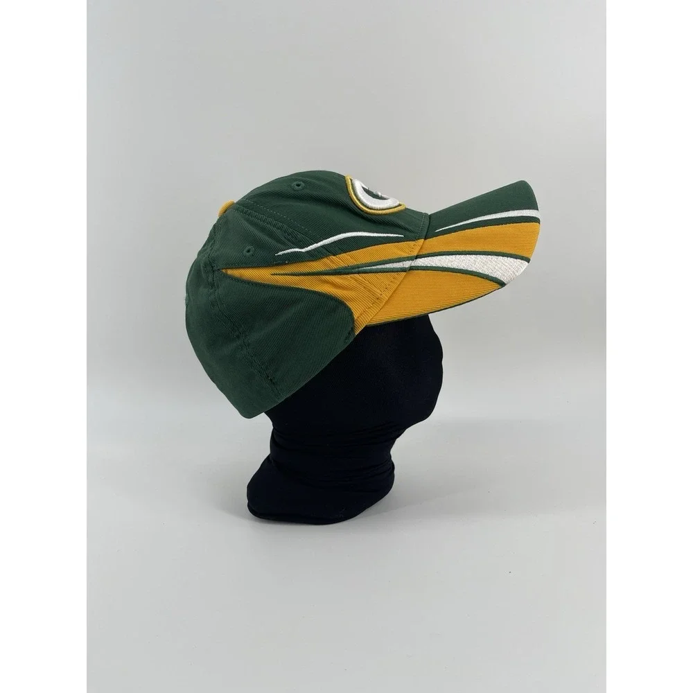 Green Bay Packers‎ Reebok NFL Sideline Hat Cap Green Yellow OSFA